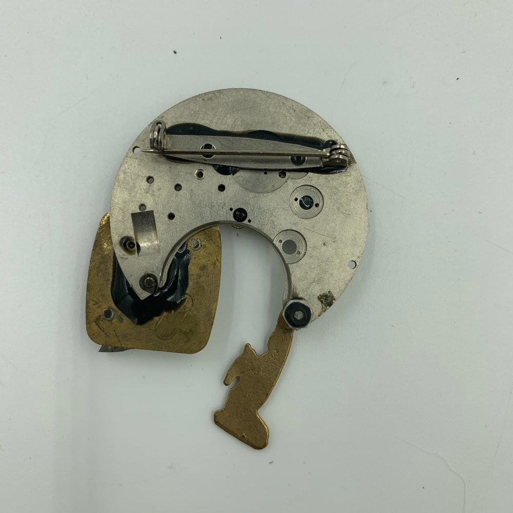 HOST PICK! Anthropologie Steampunk Brooch Pin Vintage - Picture 2 of 2